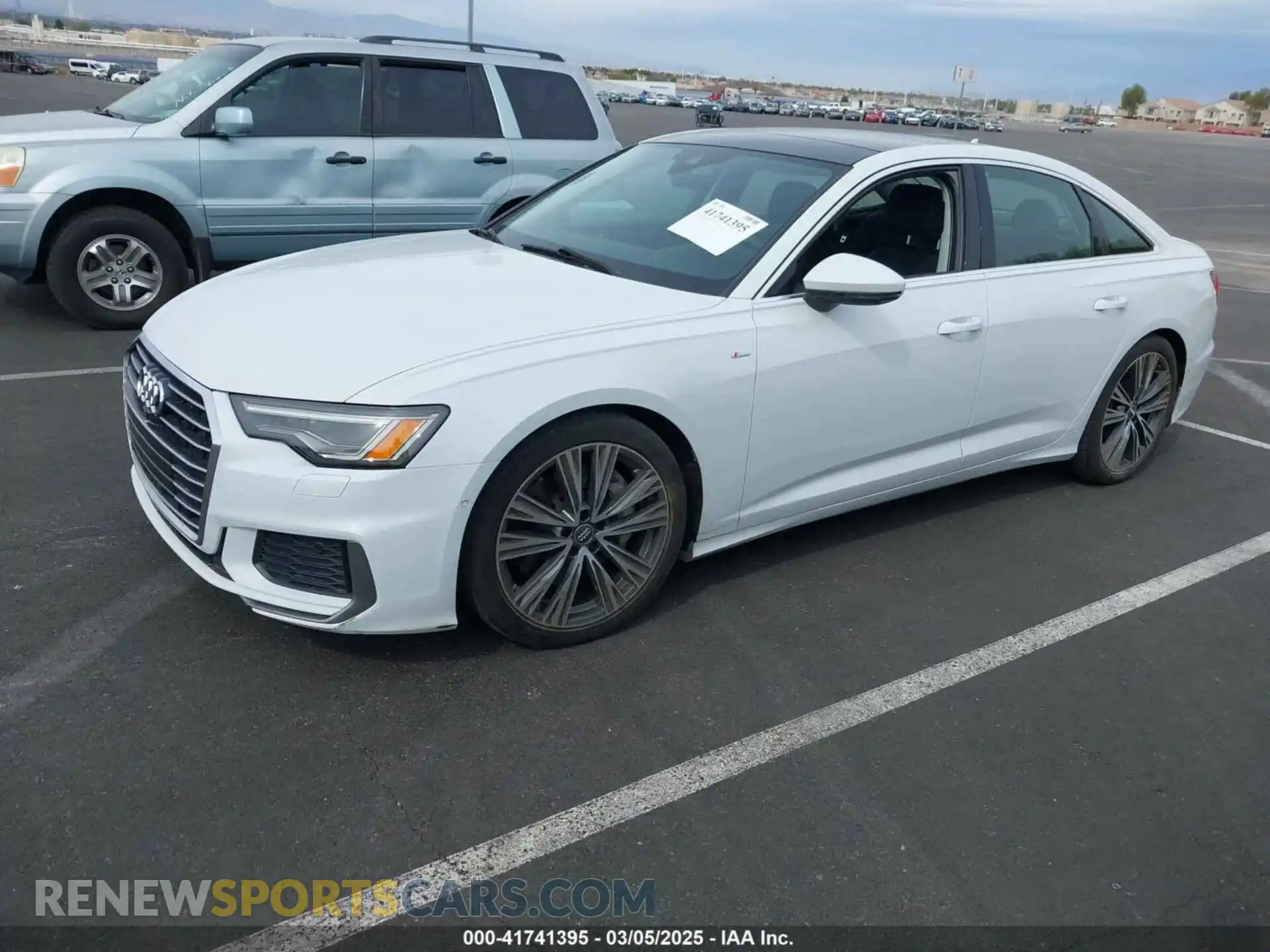 2 Photograph of a damaged car WAUL2AF28KN022417 AUDI A6 2019