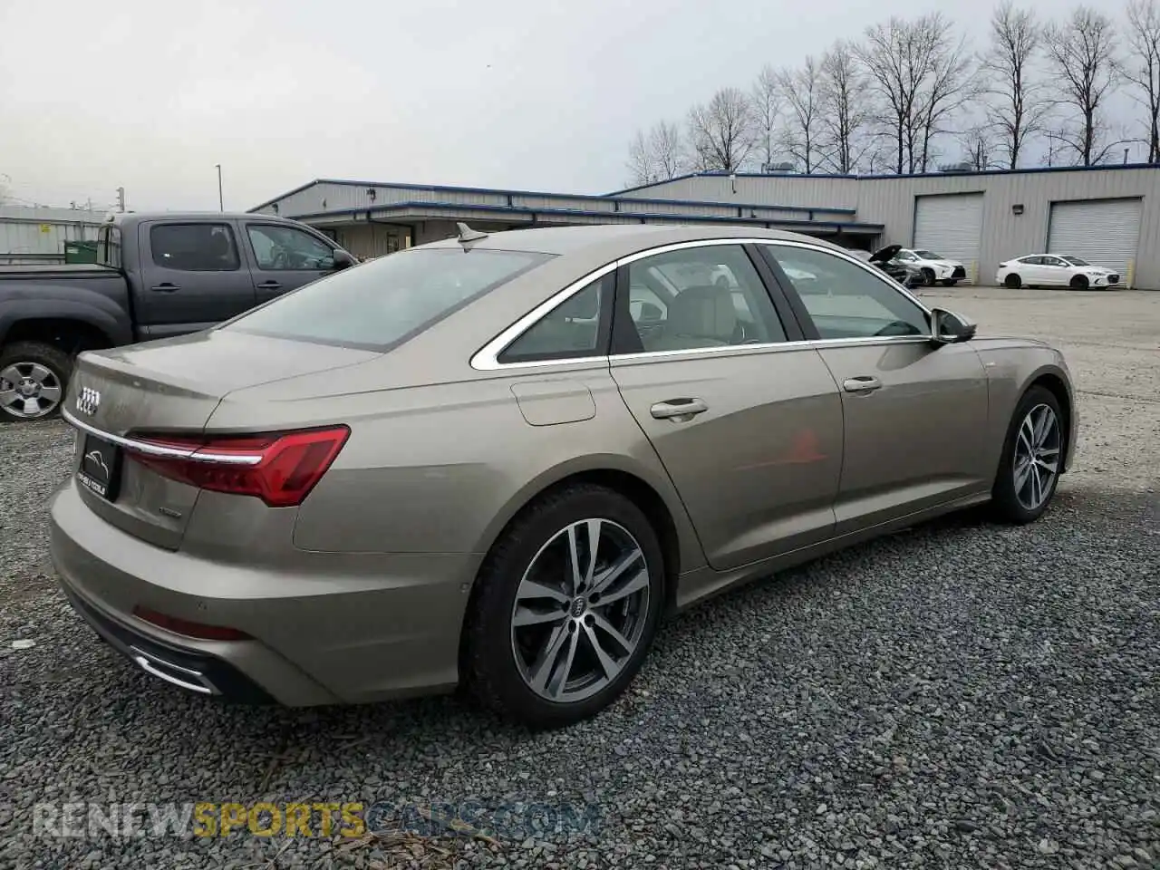 3 Photograph of a damaged car WAUL2AF28KN063646 AUDI A6 2019