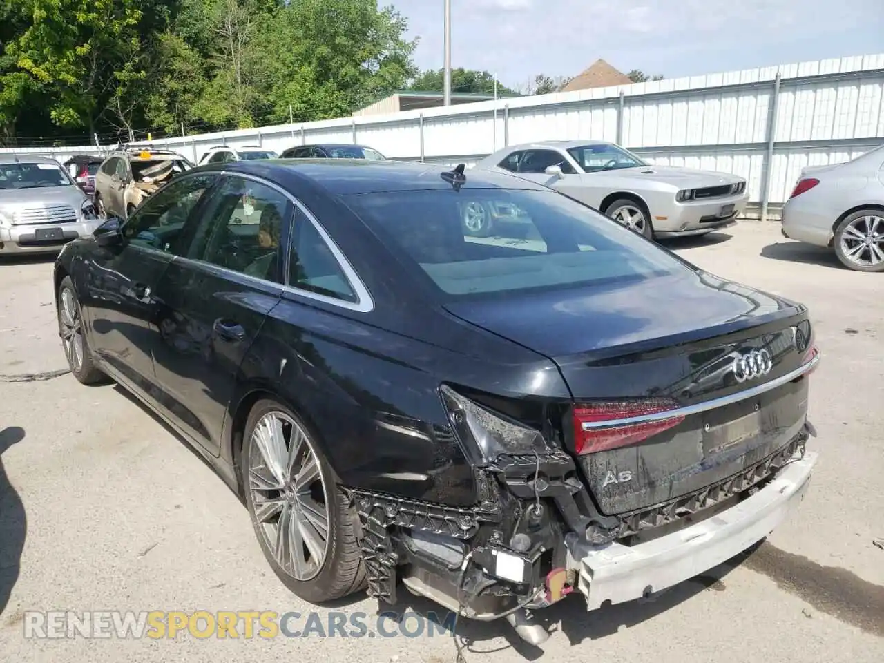 3 Photograph of a damaged car WAUL2AF29KN064370 AUDI A6 2019