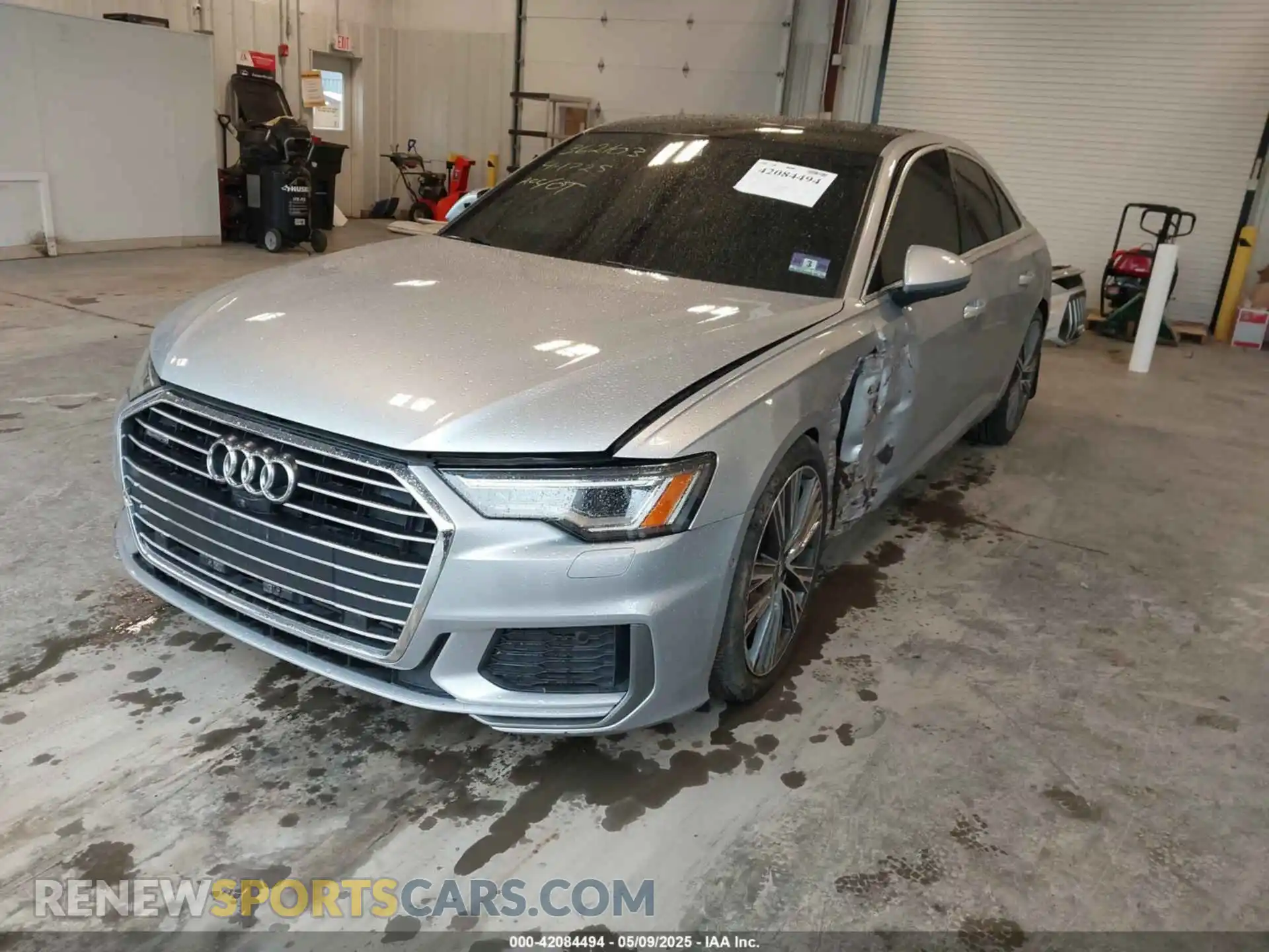 2 Photograph of a damaged car WAUL2AF29KN078849 AUDI A6 2019