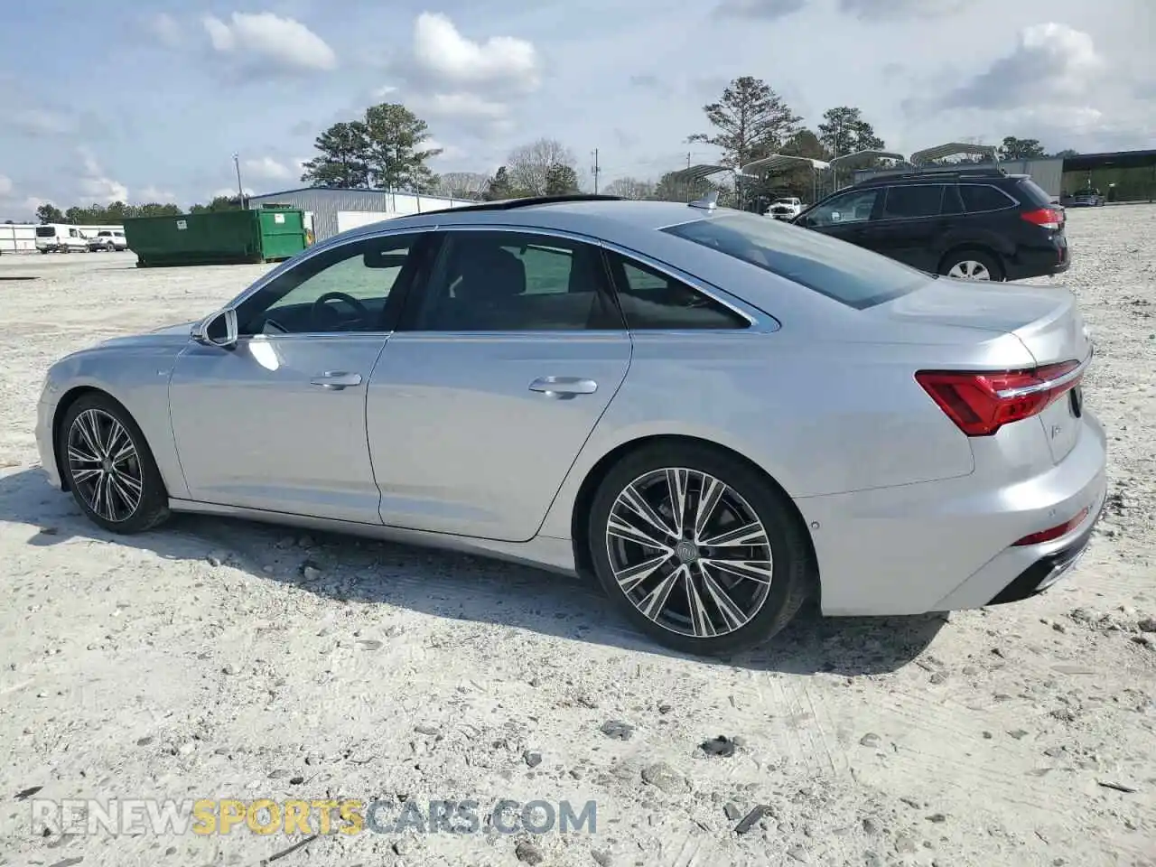 2 fotografías del automóvil dañado WAUL2AF29KN108870 AUDI A6 2019