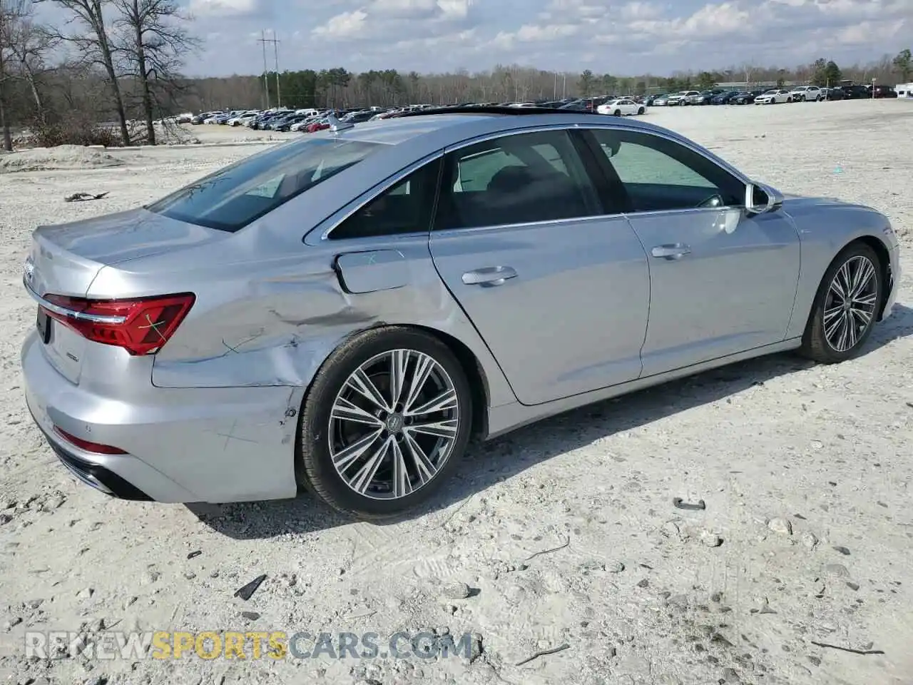 3 fotografías del automóvil dañado WAUL2AF29KN108870 AUDI A6 2019