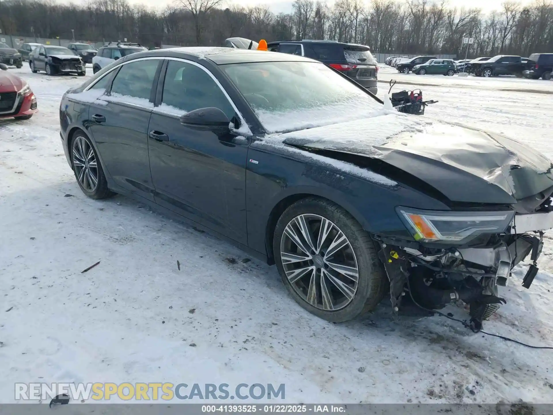 1 Фотография поврежденного автомобиля WAUL2AF29KN114782 AUDI A6 2019