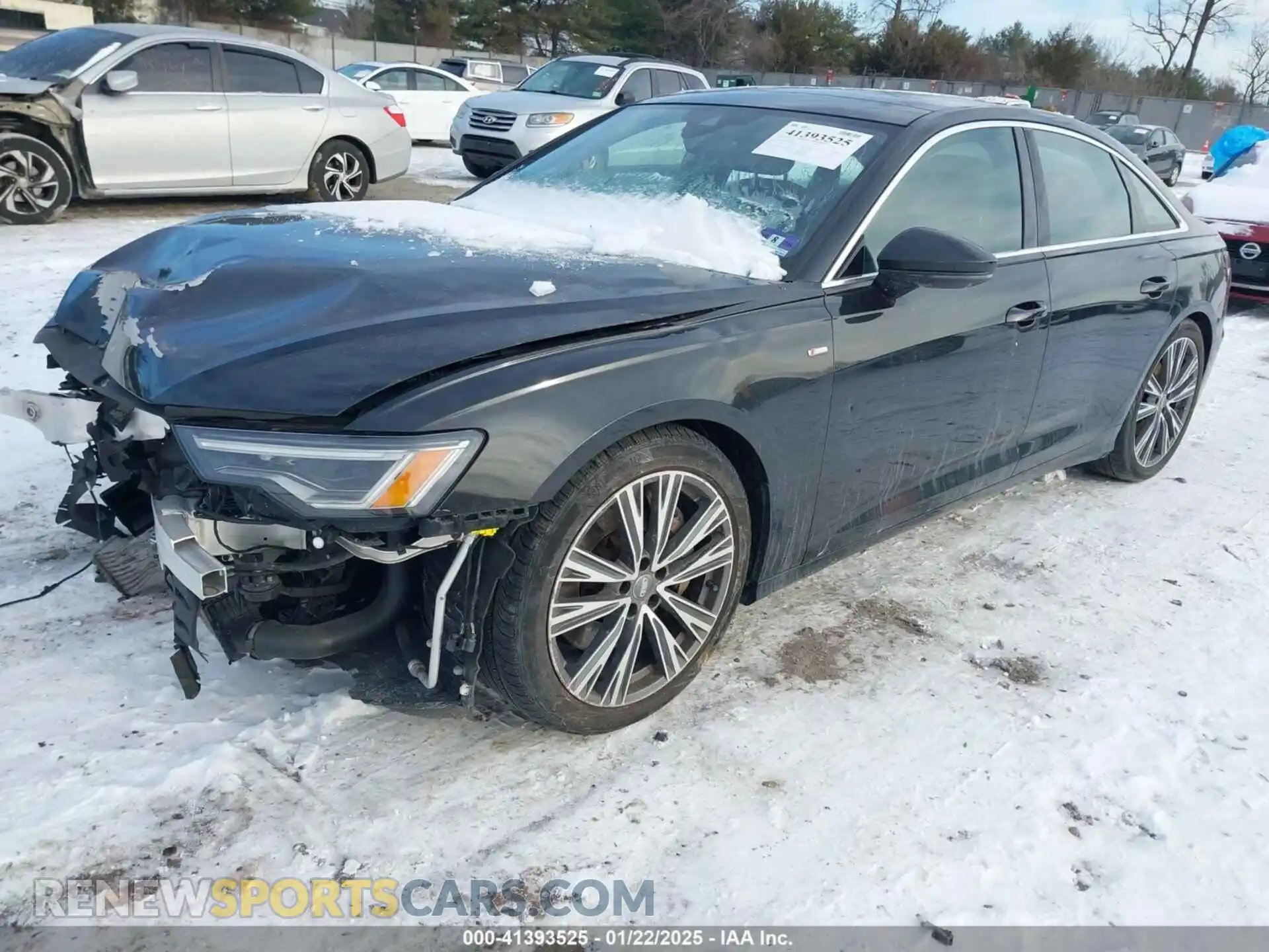 2 Фотография поврежденного автомобиля WAUL2AF29KN114782 AUDI A6 2019