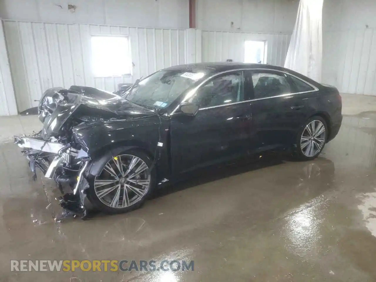1 Photograph of a damaged car WAUL2AF2XKN021155 AUDI A6 2019