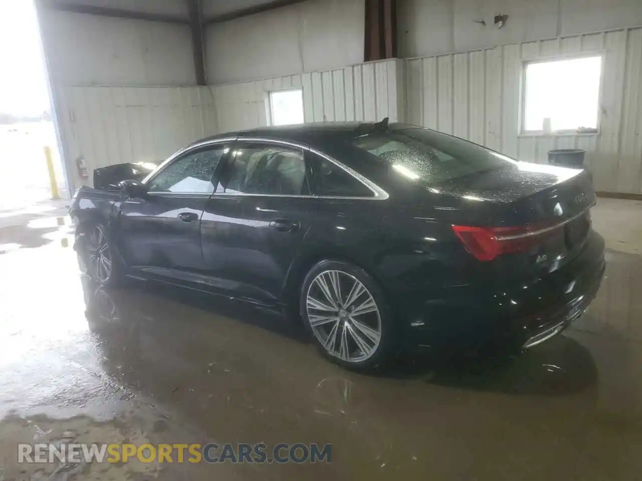 2 Photograph of a damaged car WAUL2AF2XKN021155 AUDI A6 2019