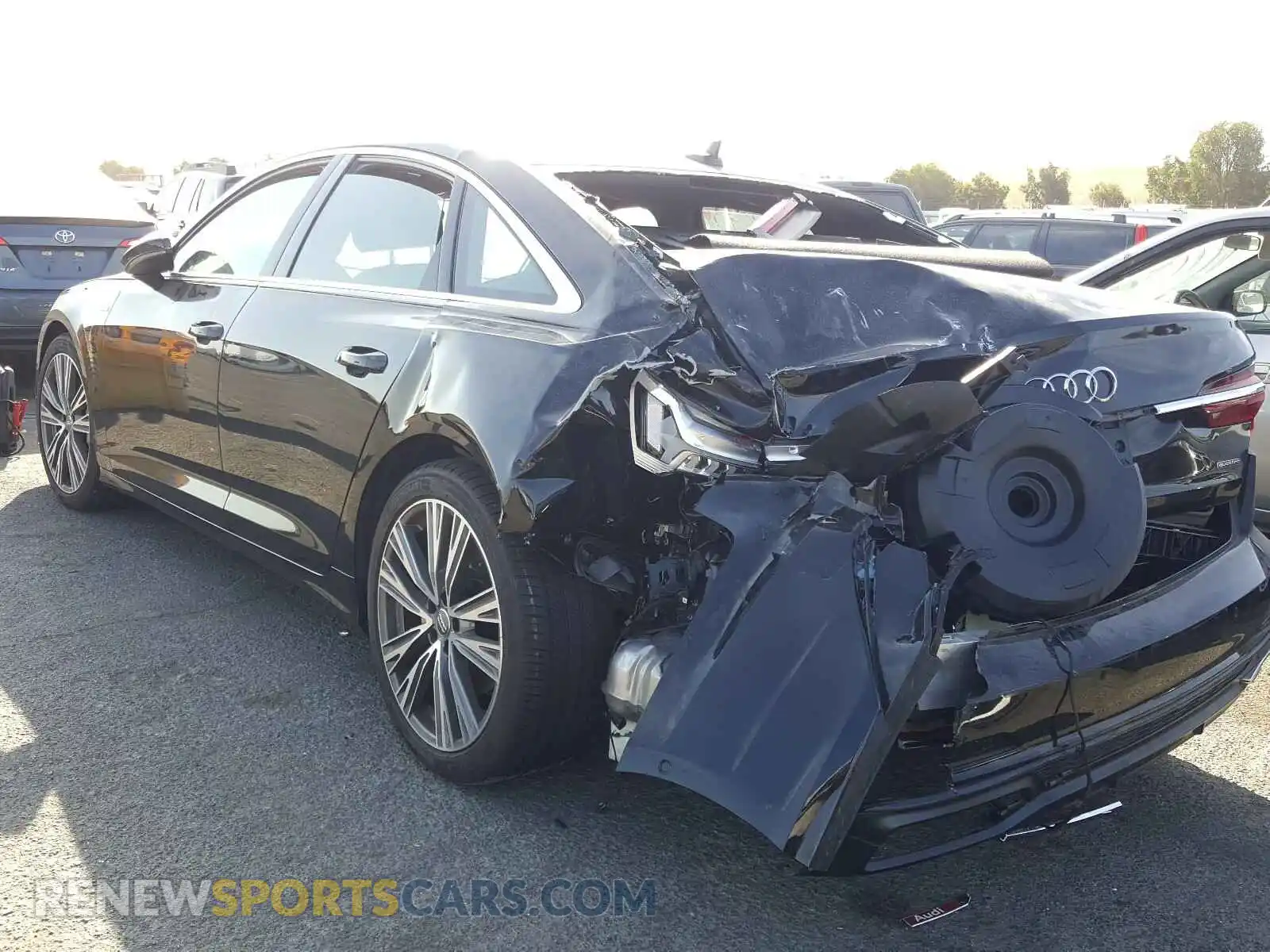 3 Photograph of a damaged car WAUL2AF2XKN044614 AUDI A6 2019