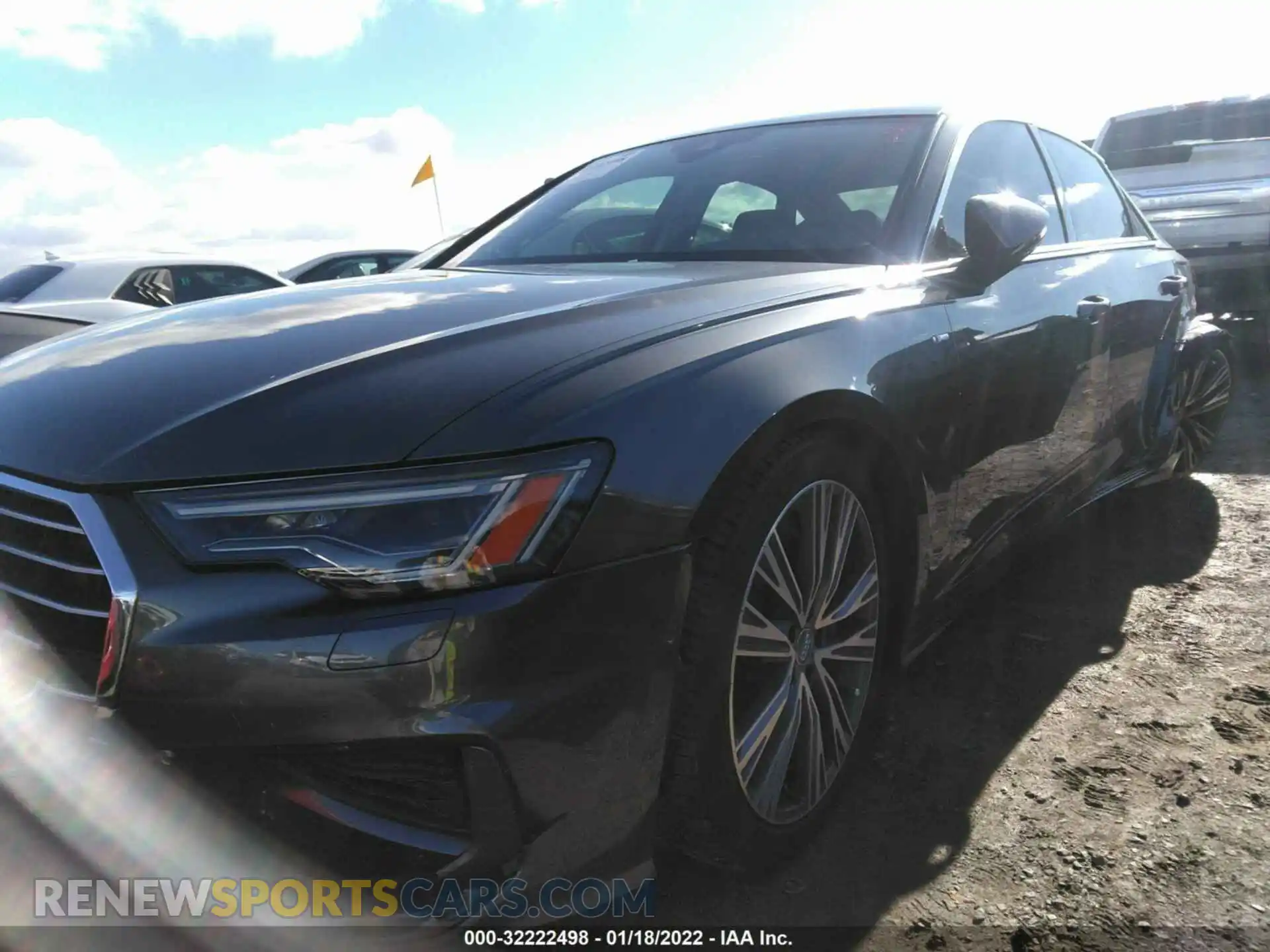 2 Photograph of a damaged car WAUL2BF20KN054722 AUDI A6 2019