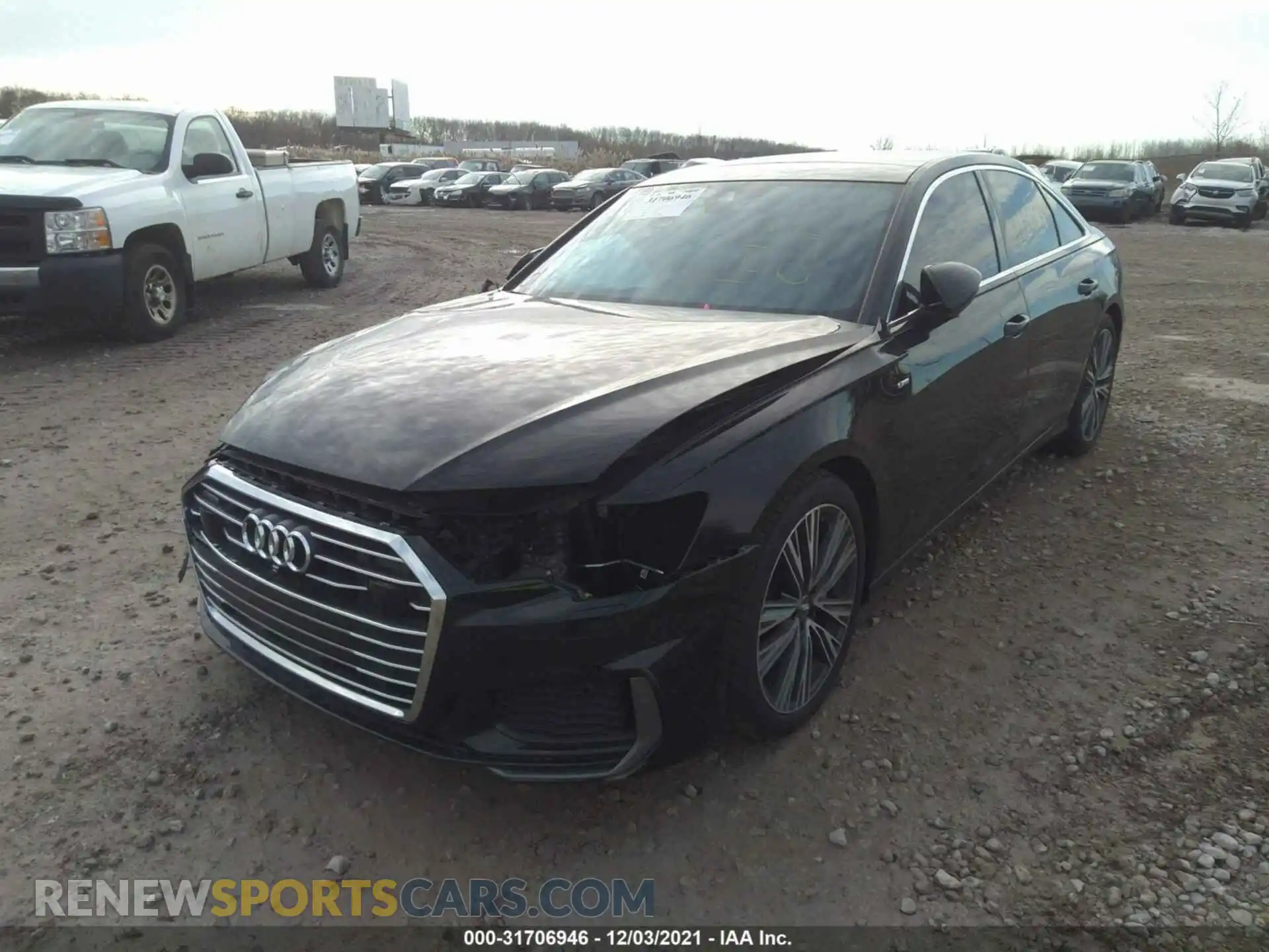 2 Photograph of a damaged car WAUL2BF23KN091036 AUDI A6 2019