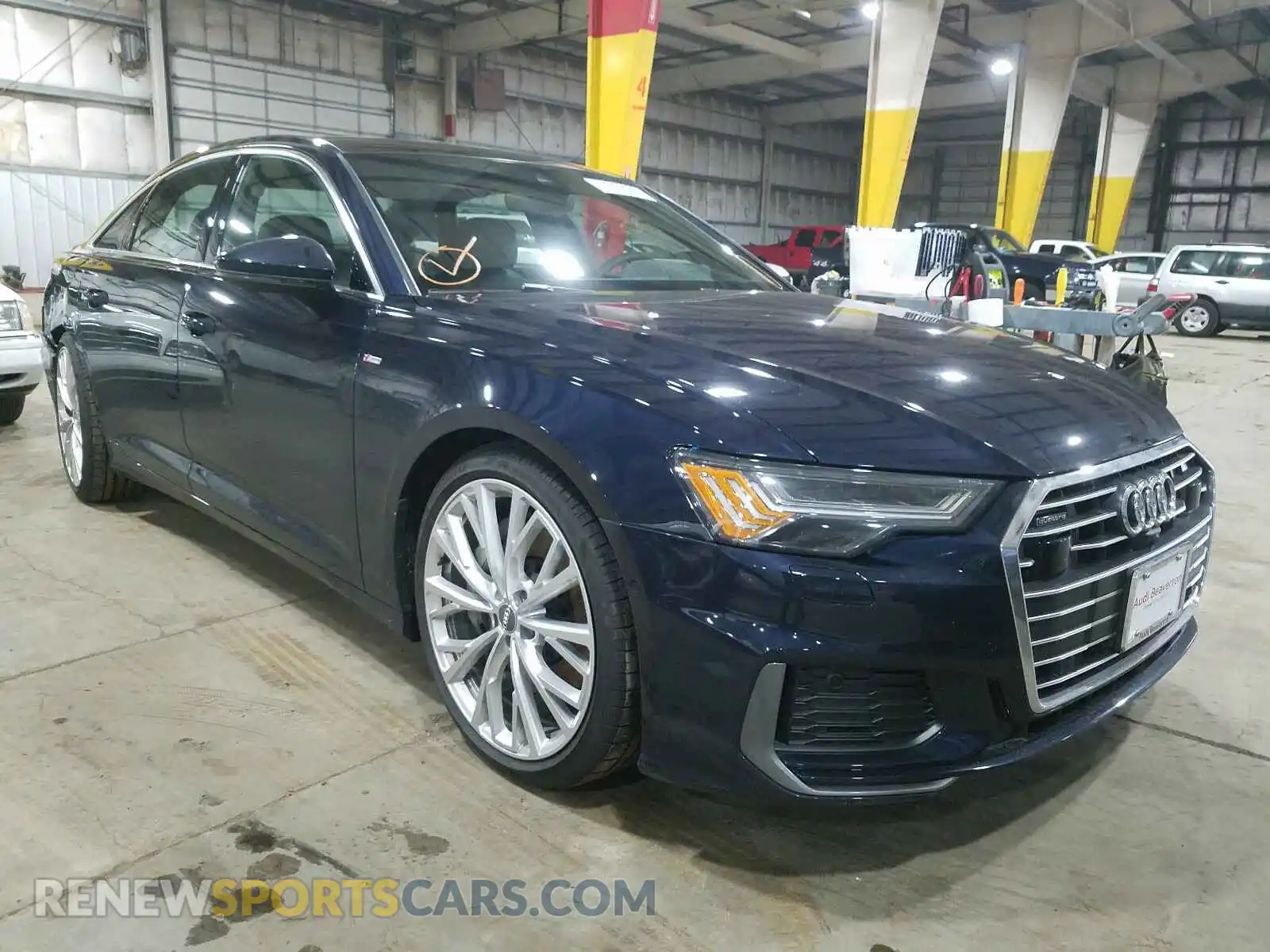1 Photograph of a damaged car WAUM2AF21KN110794 AUDI A6 2019
