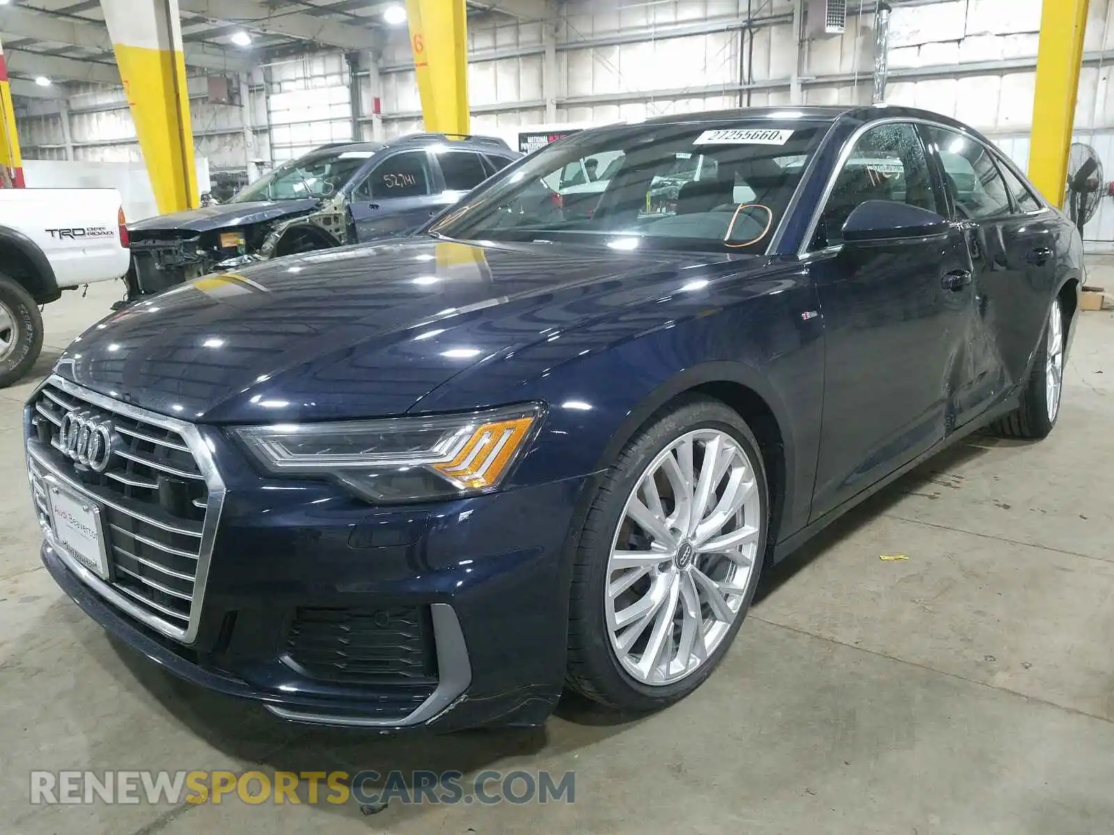 2 Photograph of a damaged car WAUM2AF21KN110794 AUDI A6 2019