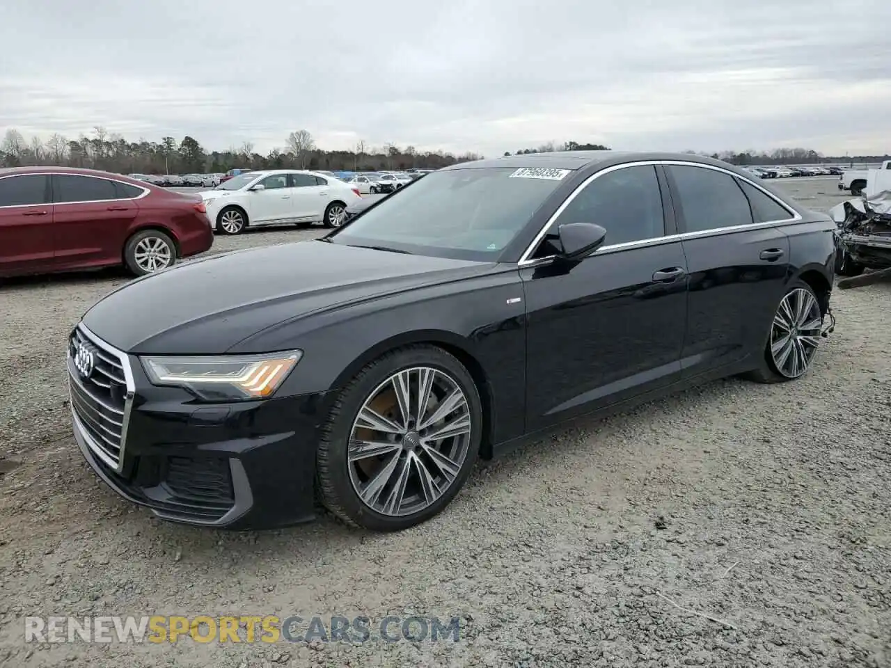 1 Photograph of a damaged car WAUM2AF22KN102154 AUDI A6 2019