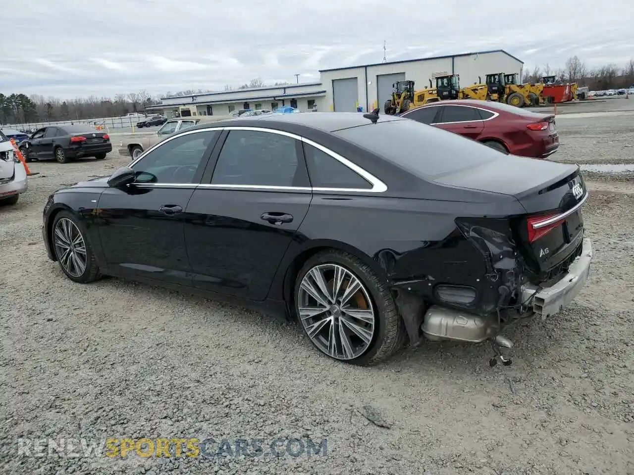 2 Photograph of a damaged car WAUM2AF22KN102154 AUDI A6 2019