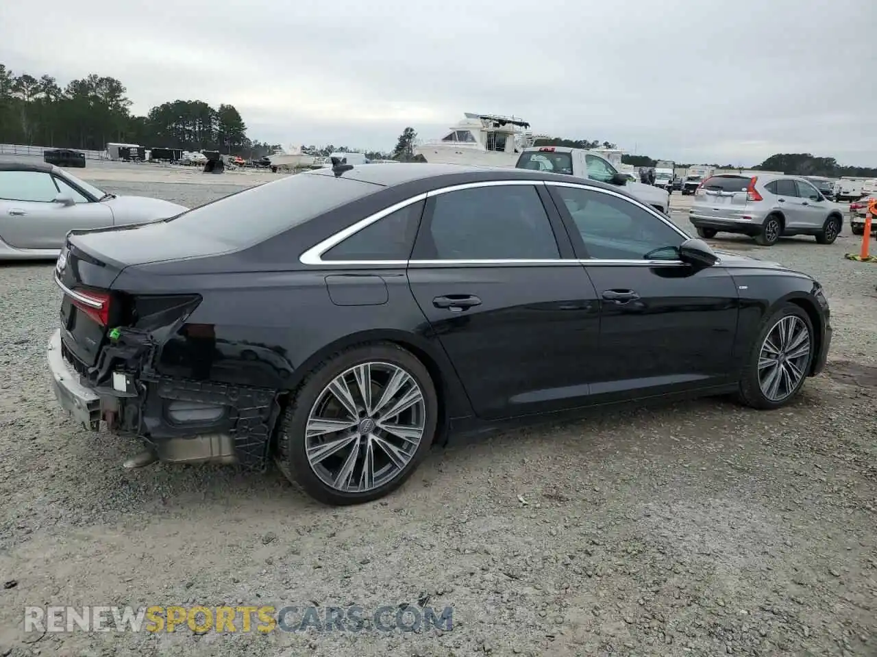 3 Photograph of a damaged car WAUM2AF22KN102154 AUDI A6 2019