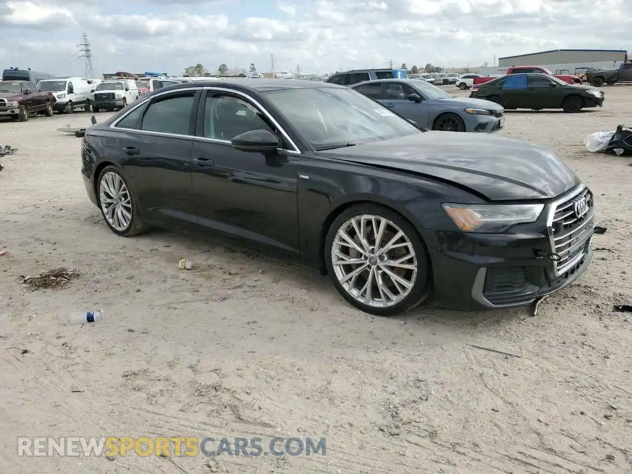 1 Photograph of a damaged car WAUM2AF23KN044734 AUDI A6 2019