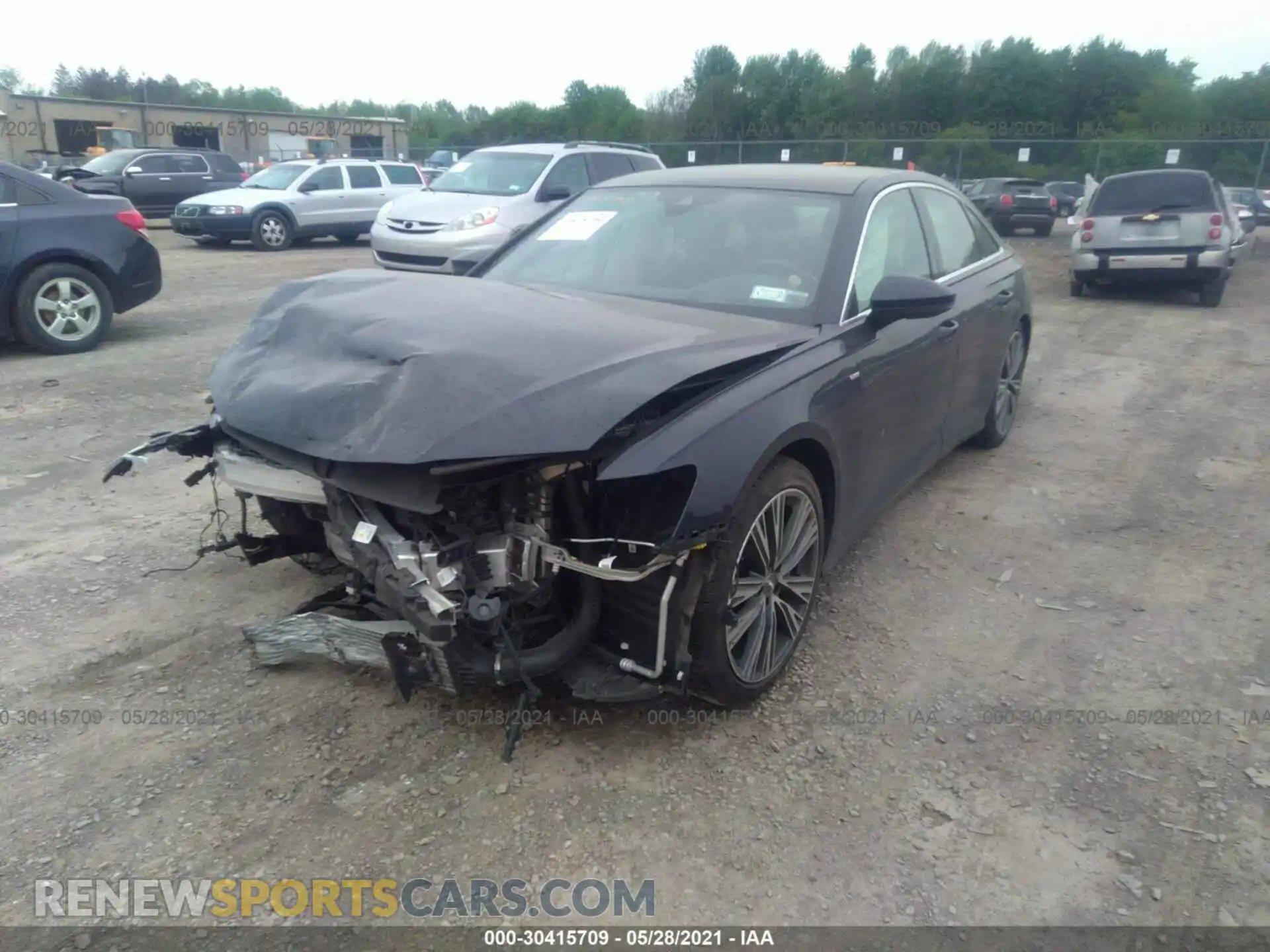 2 Photograph of a damaged car WAUM2AF23KN085364 AUDI A6 2019