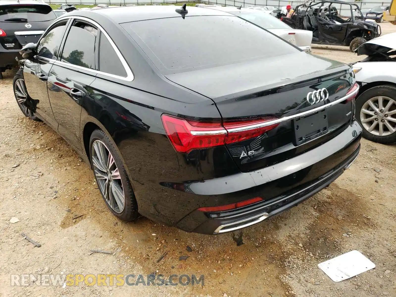 3 Photograph of a damaged car WAUM2AF23KN091455 AUDI A6 2019