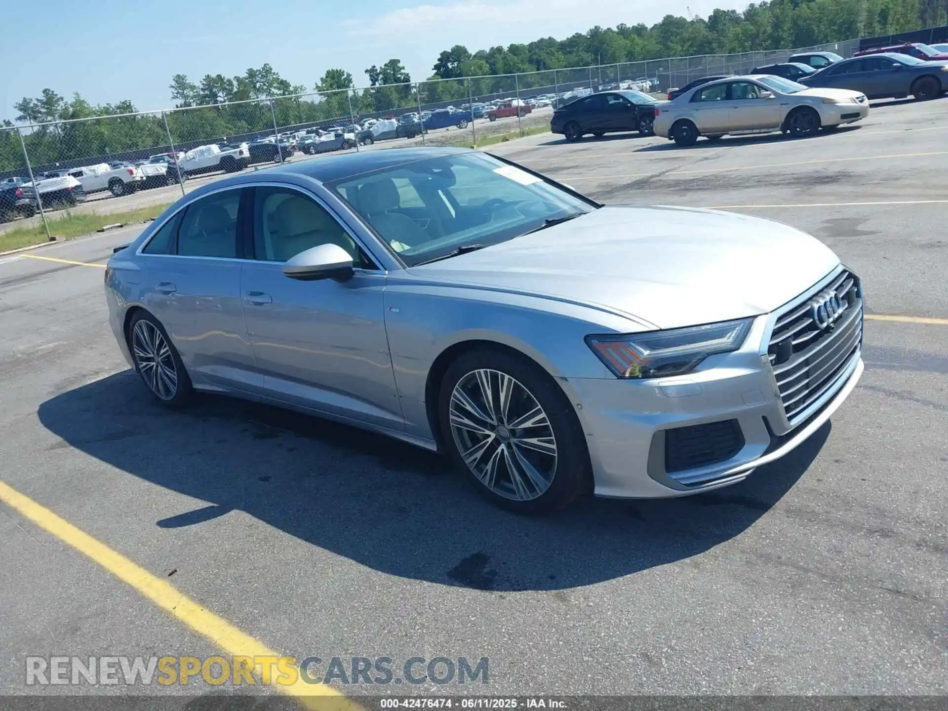 1 Photograph of a damaged car WAUM2AF24KN051949 AUDI A6 2019