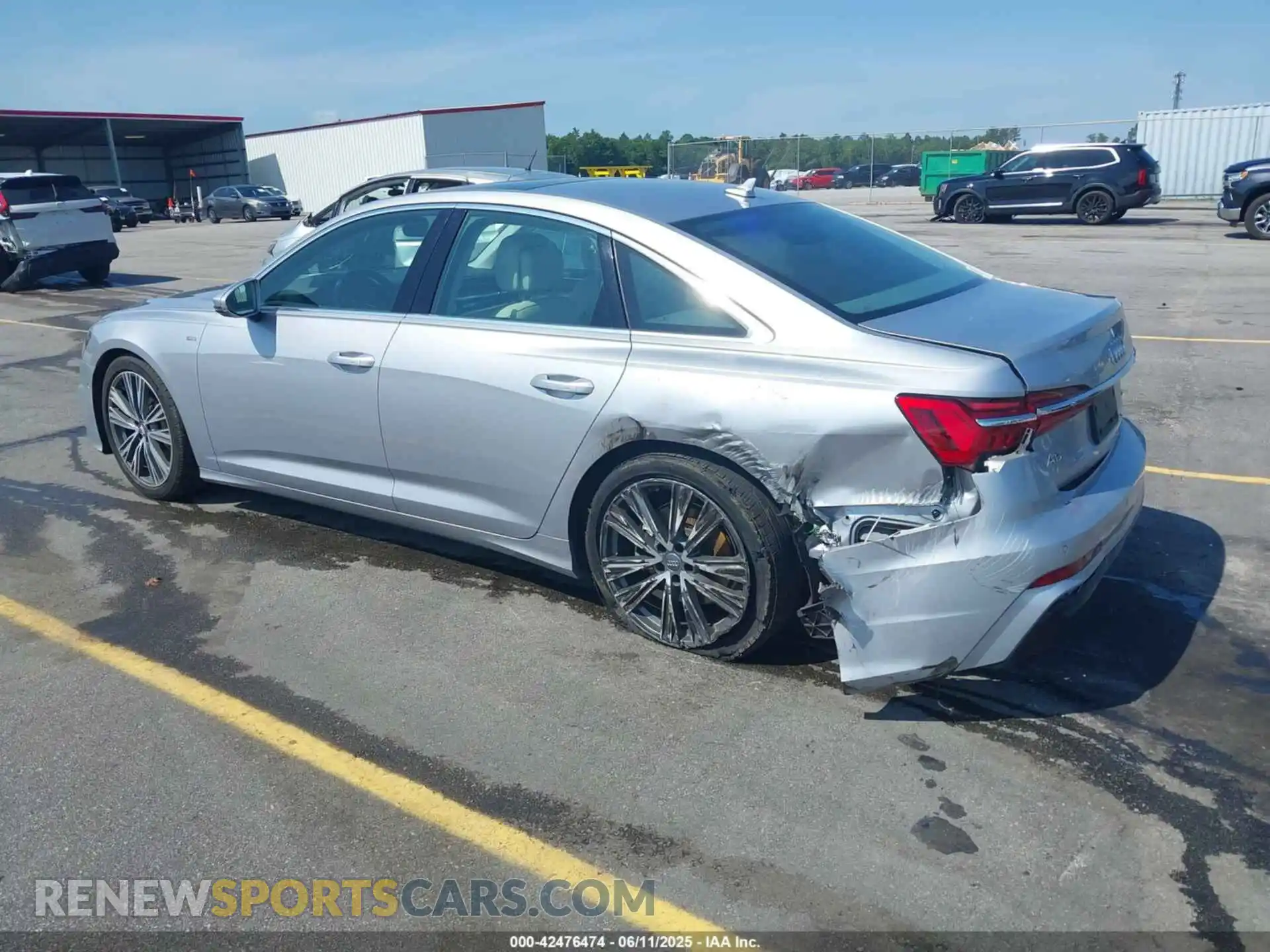 3 Photograph of a damaged car WAUM2AF24KN051949 AUDI A6 2019