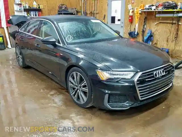 1 Photograph of a damaged car WAUM2AF25KN073555 AUDI A6 2019