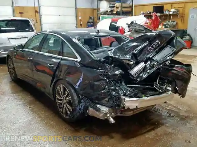 3 Photograph of a damaged car WAUM2AF25KN073555 AUDI A6 2019