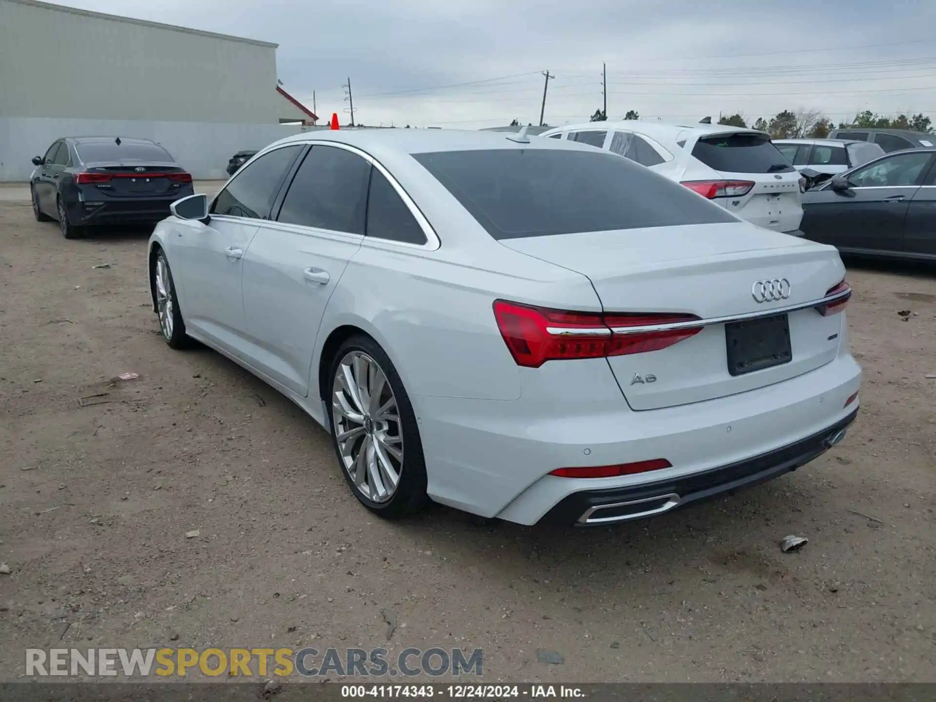 3 Photograph of a damaged car WAUM2AF26KN042444 AUDI A6 2019