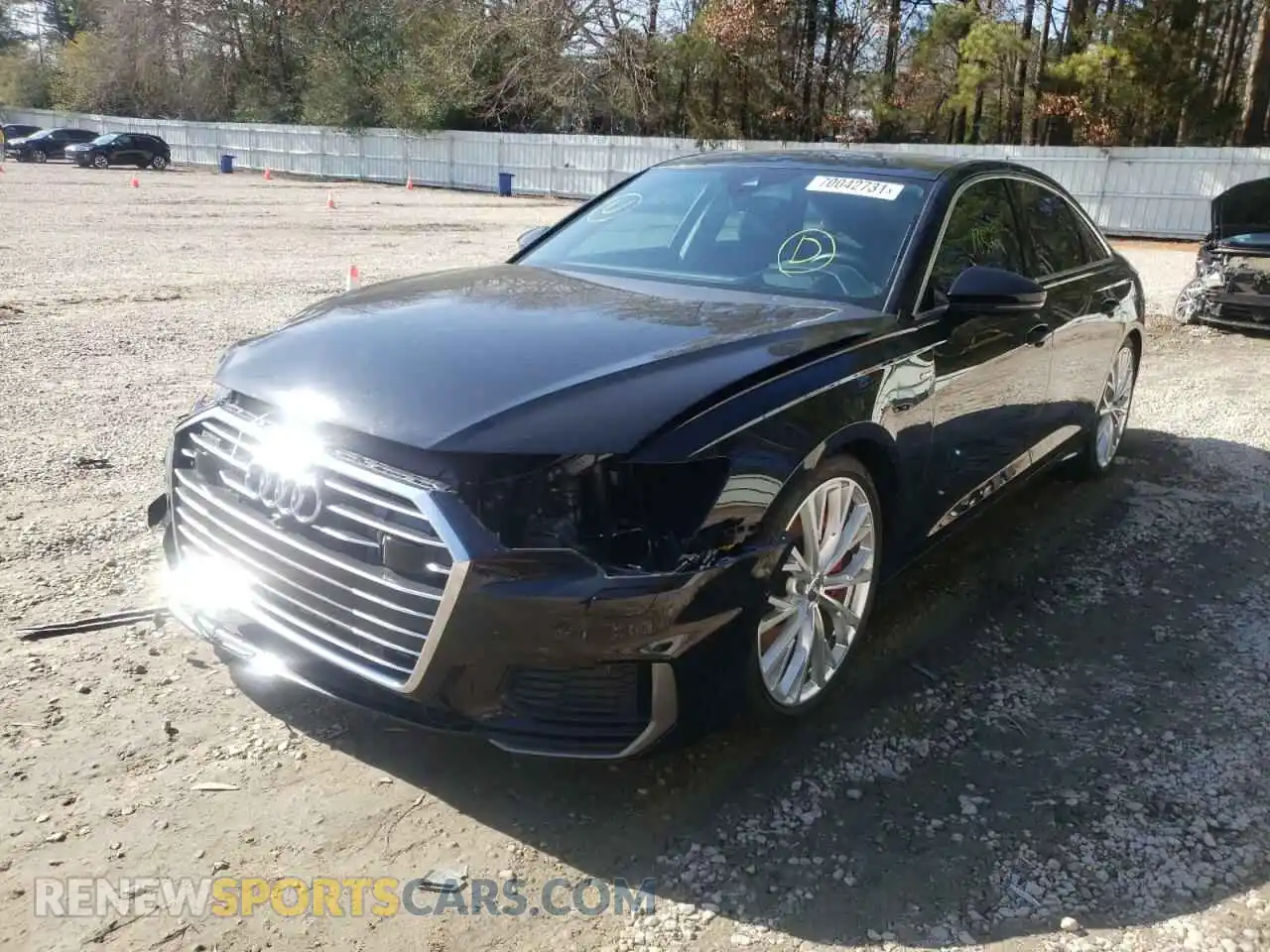 2 Photograph of a damaged car WAUM2AF26KN045179 AUDI A6 2019