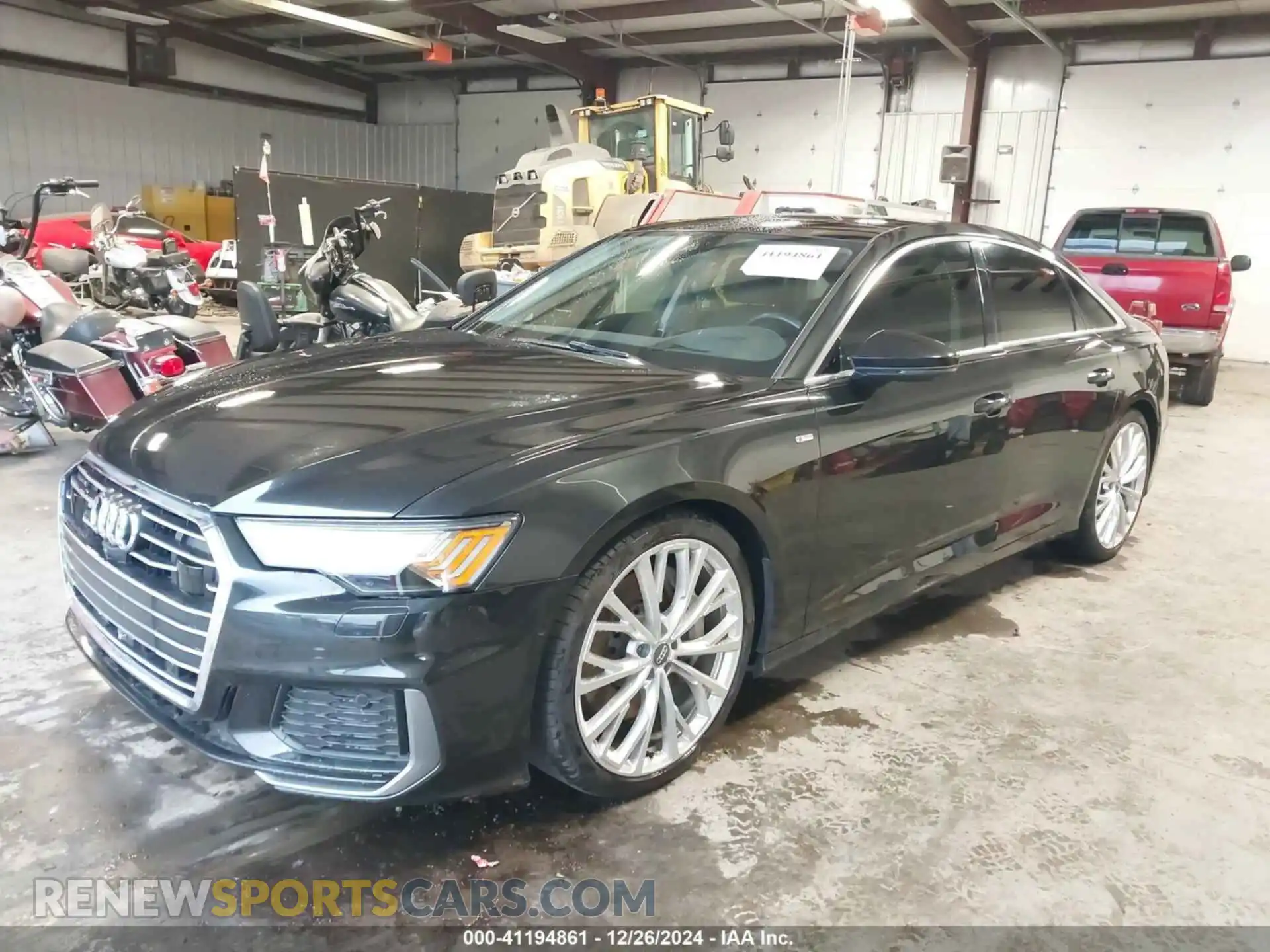 2 Photograph of a damaged car WAUM2AF26KN053542 AUDI A6 2019