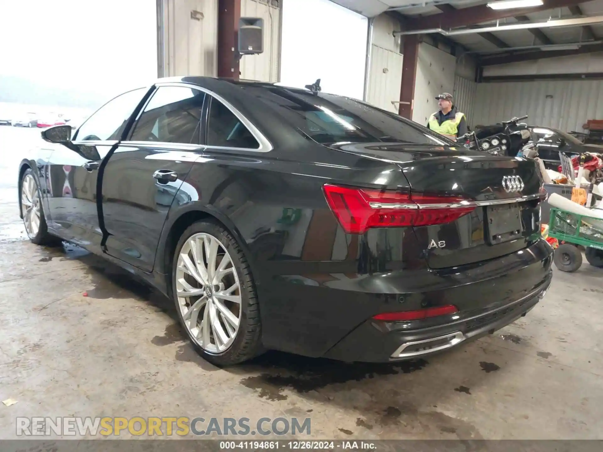 3 Photograph of a damaged car WAUM2AF26KN053542 AUDI A6 2019