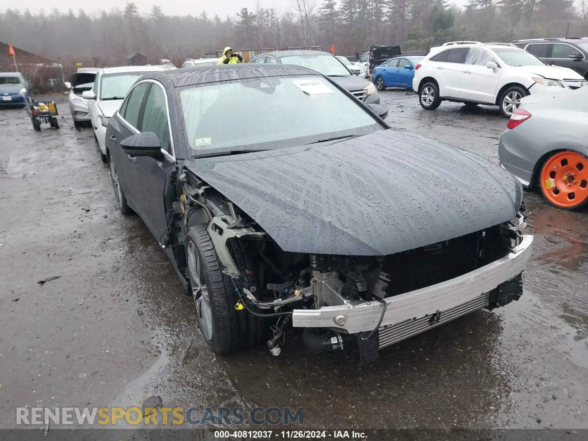 1 Photograph of a damaged car WAUM2AF26KN088839 AUDI A6 2019