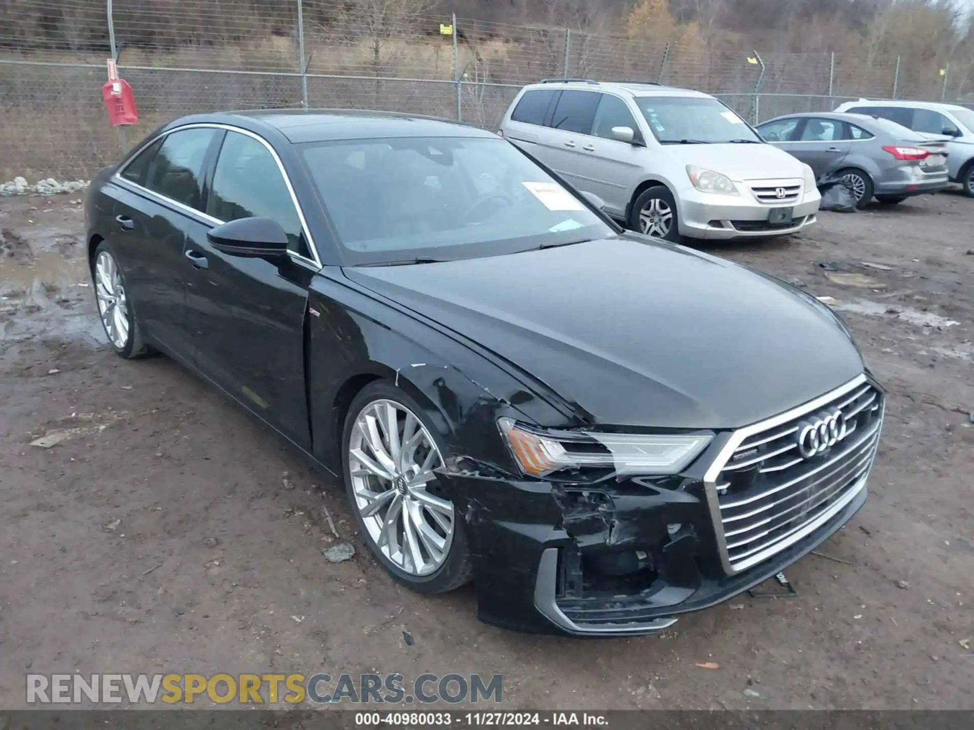 1 Photograph of a damaged car WAUM2AF27KN025152 AUDI A6 2019