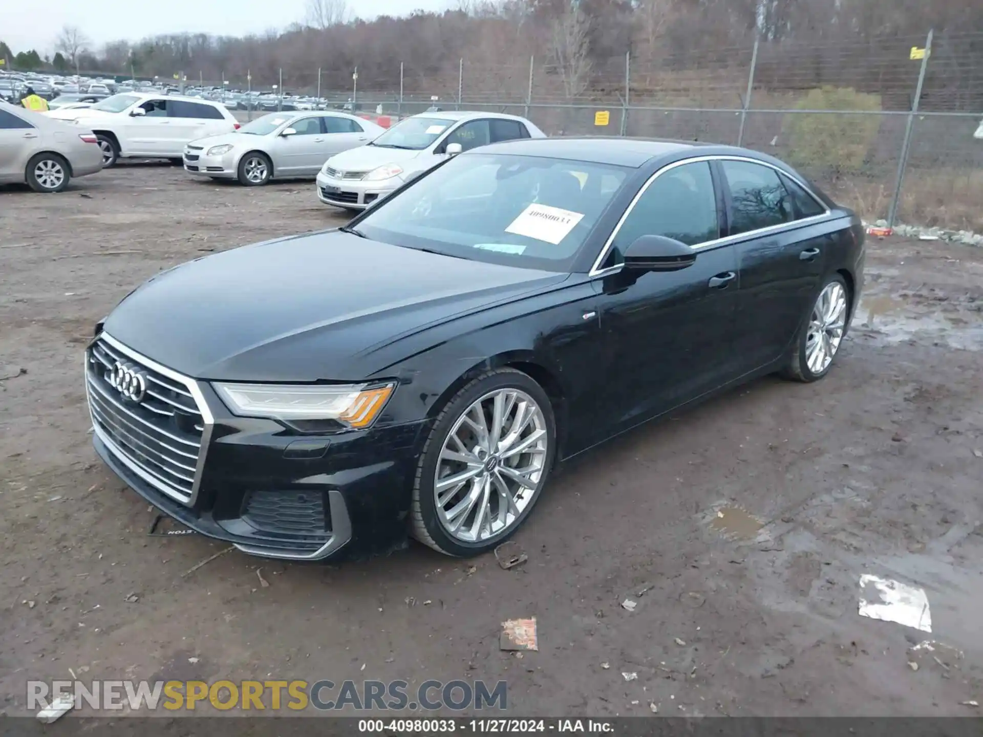 2 Photograph of a damaged car WAUM2AF27KN025152 AUDI A6 2019