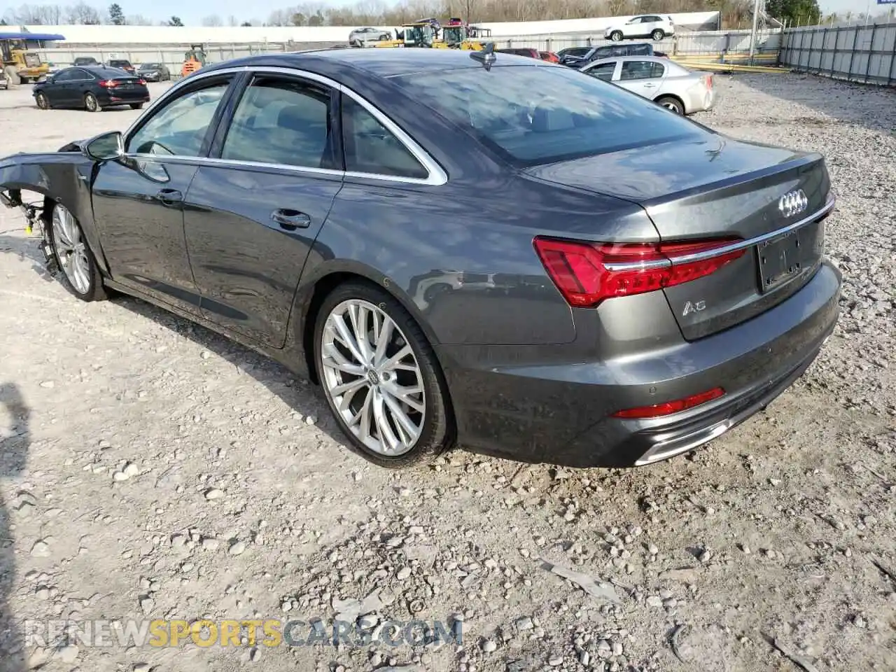 3 Photograph of a damaged car WAUM2AF27KN104871 AUDI A6 2019