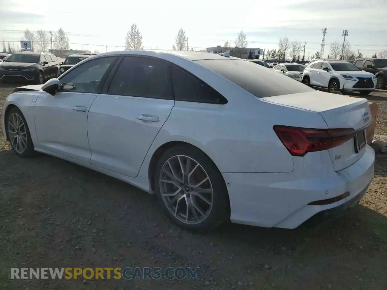 2 Photograph of a damaged car WAUM2AF29KN091590 AUDI A6 2019