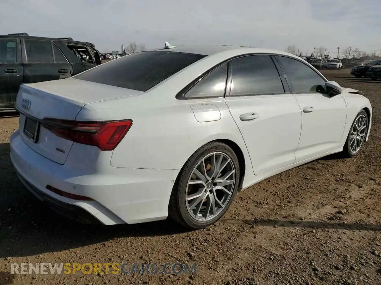 3 Photograph of a damaged car WAUM2AF29KN091590 AUDI A6 2019
