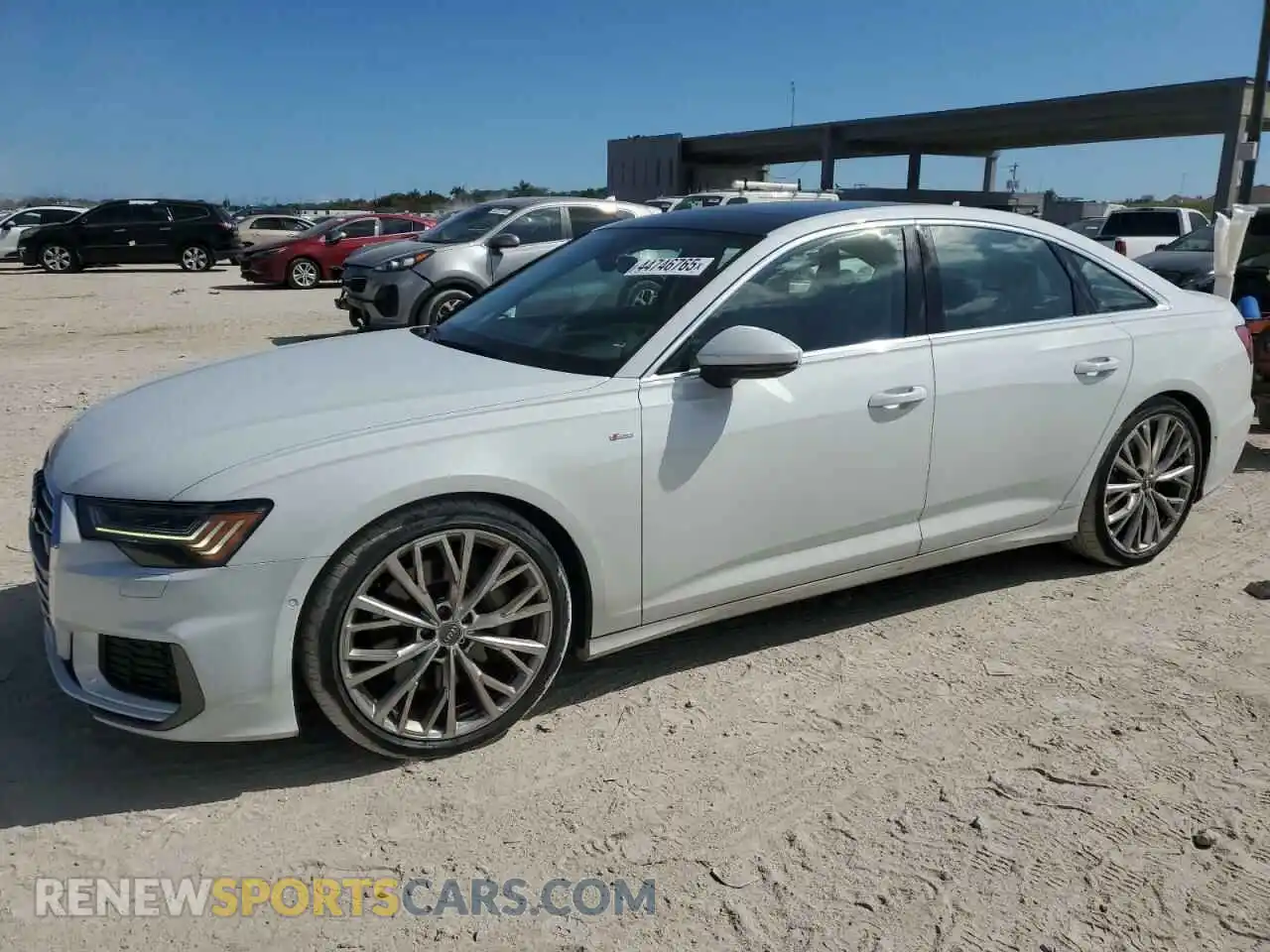 1 Photograph of a damaged car WAUM2AF2XKN033990 AUDI A6 2019