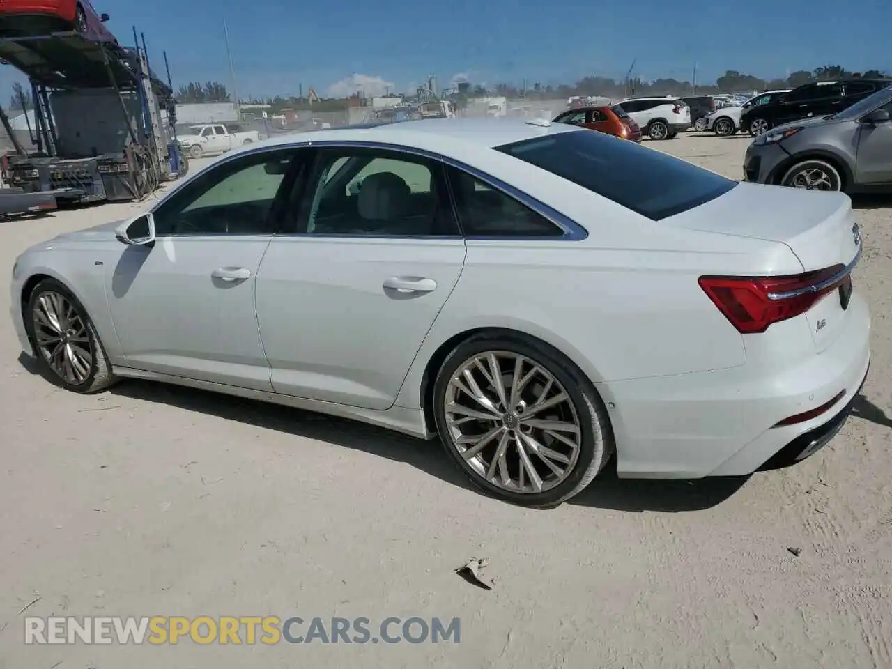 2 Photograph of a damaged car WAUM2AF2XKN033990 AUDI A6 2019