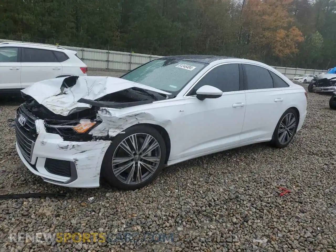 1 Photograph of a damaged car WAUM2BF28KN052740 AUDI A6 2019
