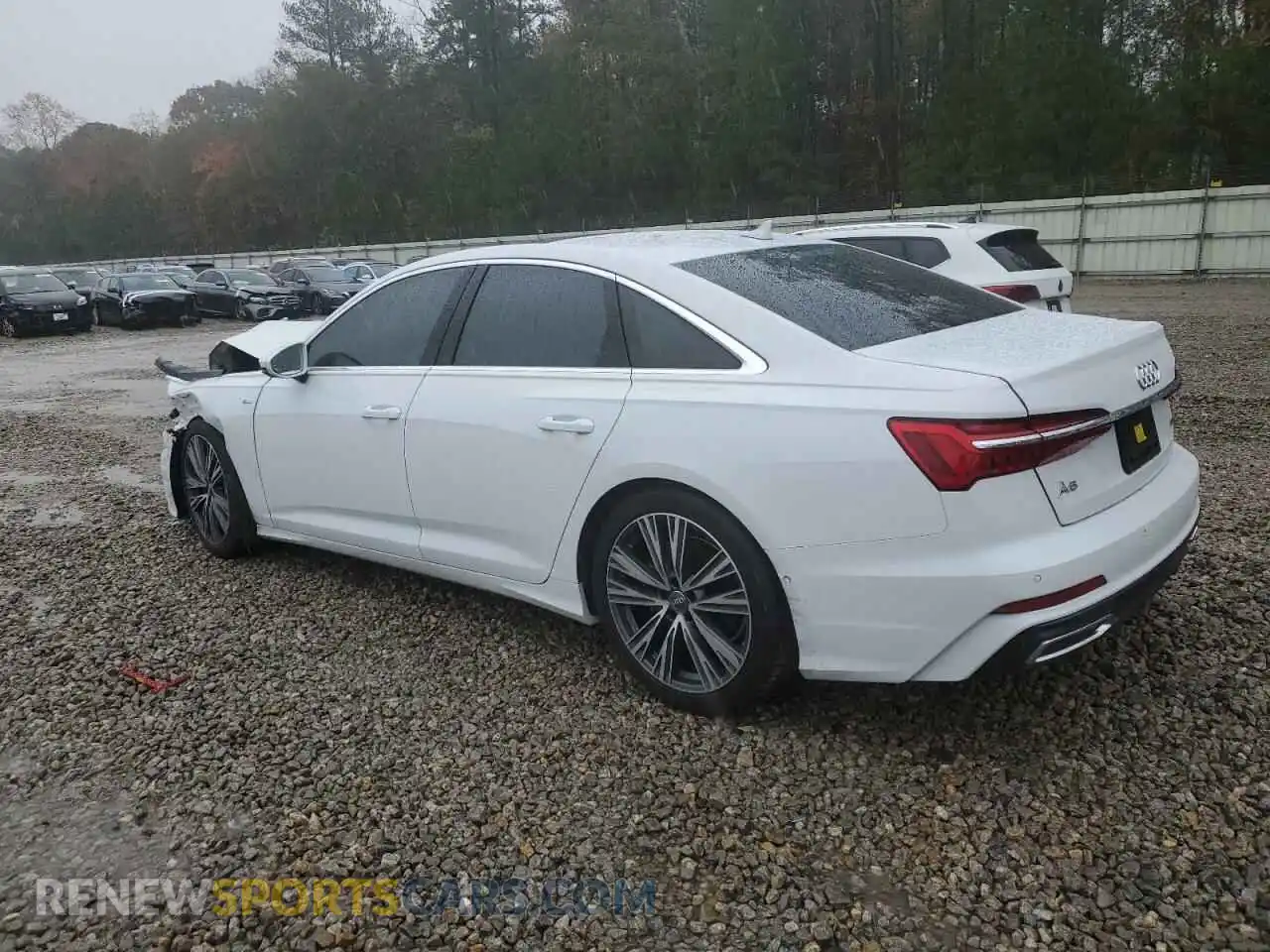 2 Photograph of a damaged car WAUM2BF28KN052740 AUDI A6 2019