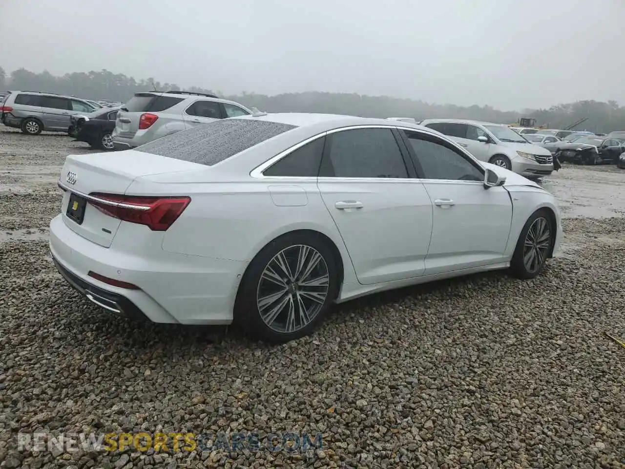 3 Photograph of a damaged car WAUM2BF28KN052740 AUDI A6 2019