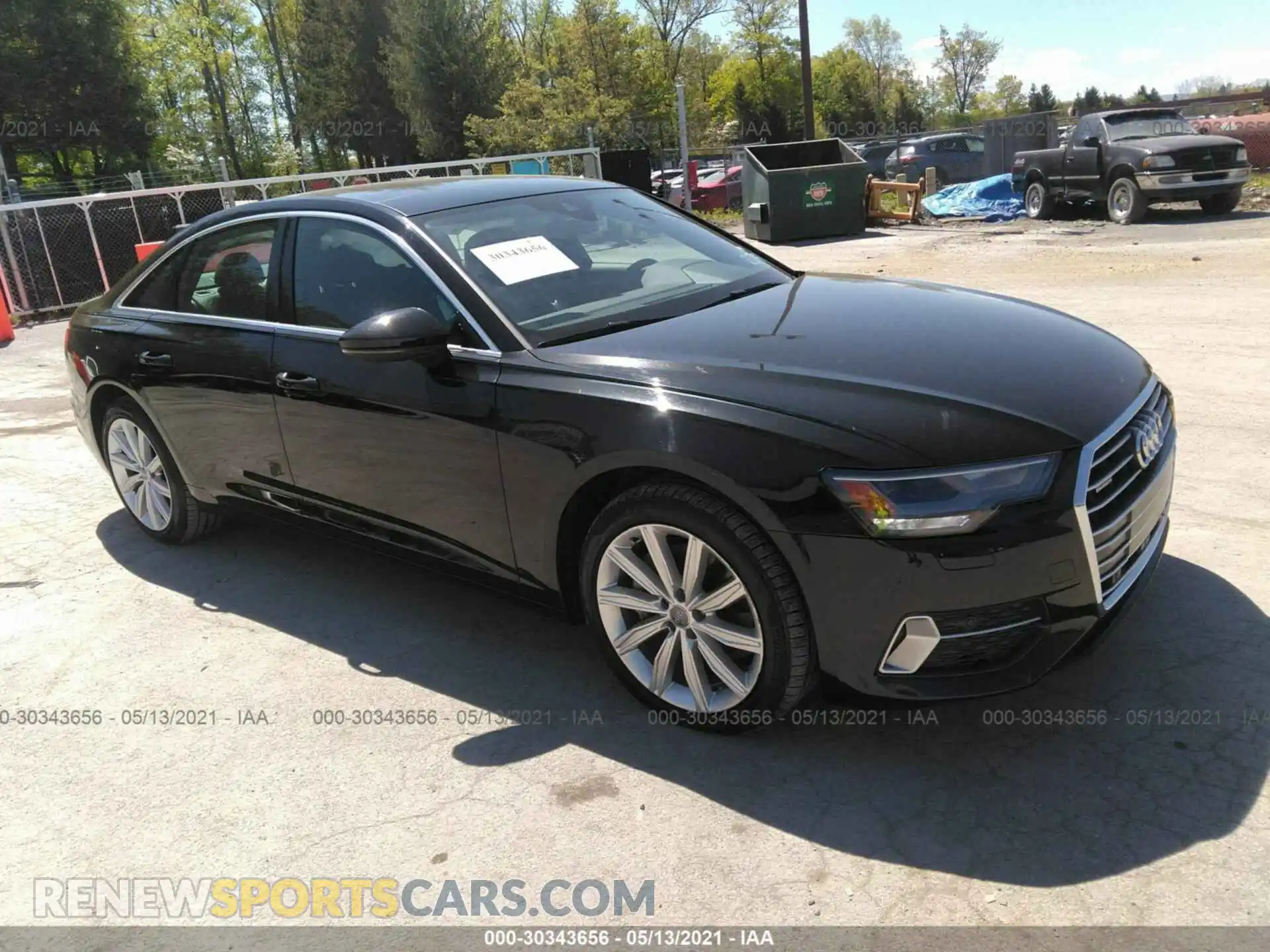 1 Photograph of a damaged car WAUD8AF22LN061234 AUDI A6 2020