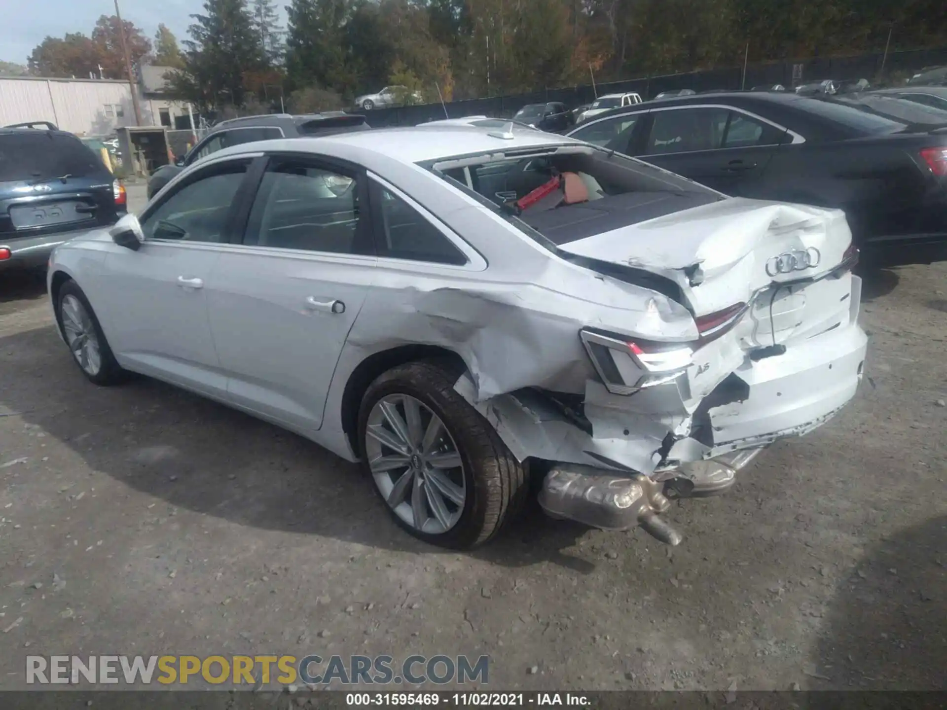 3 Photograph of a damaged car WAUD8AF23LN003634 AUDI A6 2020