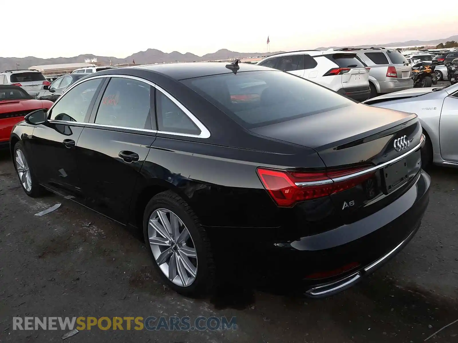 3 Photograph of a damaged car WAUD8AF24LN040384 AUDI A6 2020
