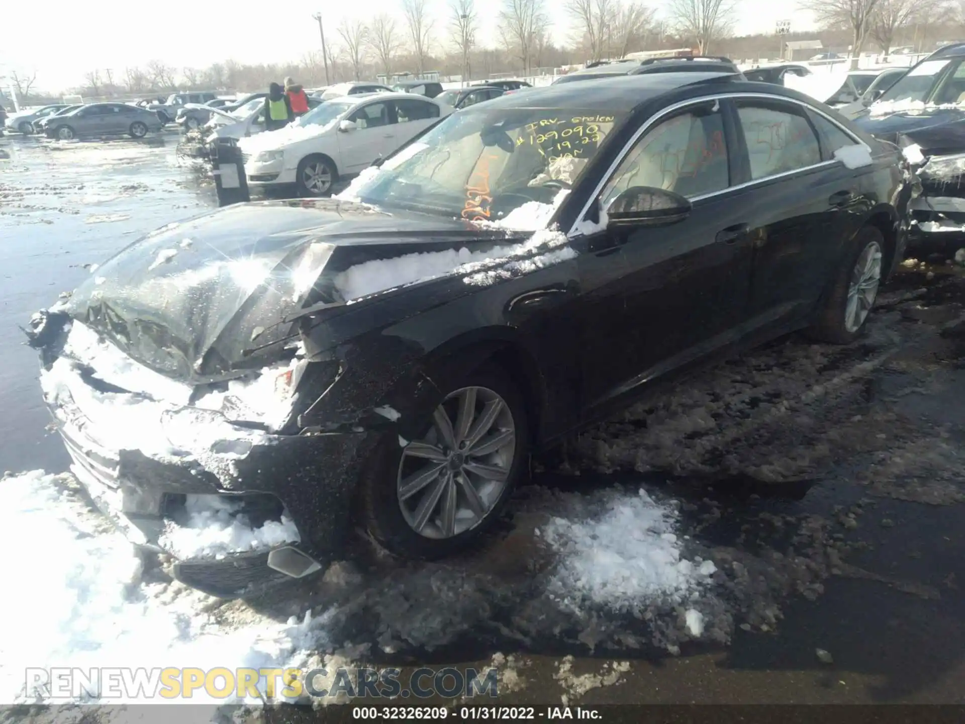 2 Photograph of a damaged car WAUE8AF22LN068821 AUDI A6 2020