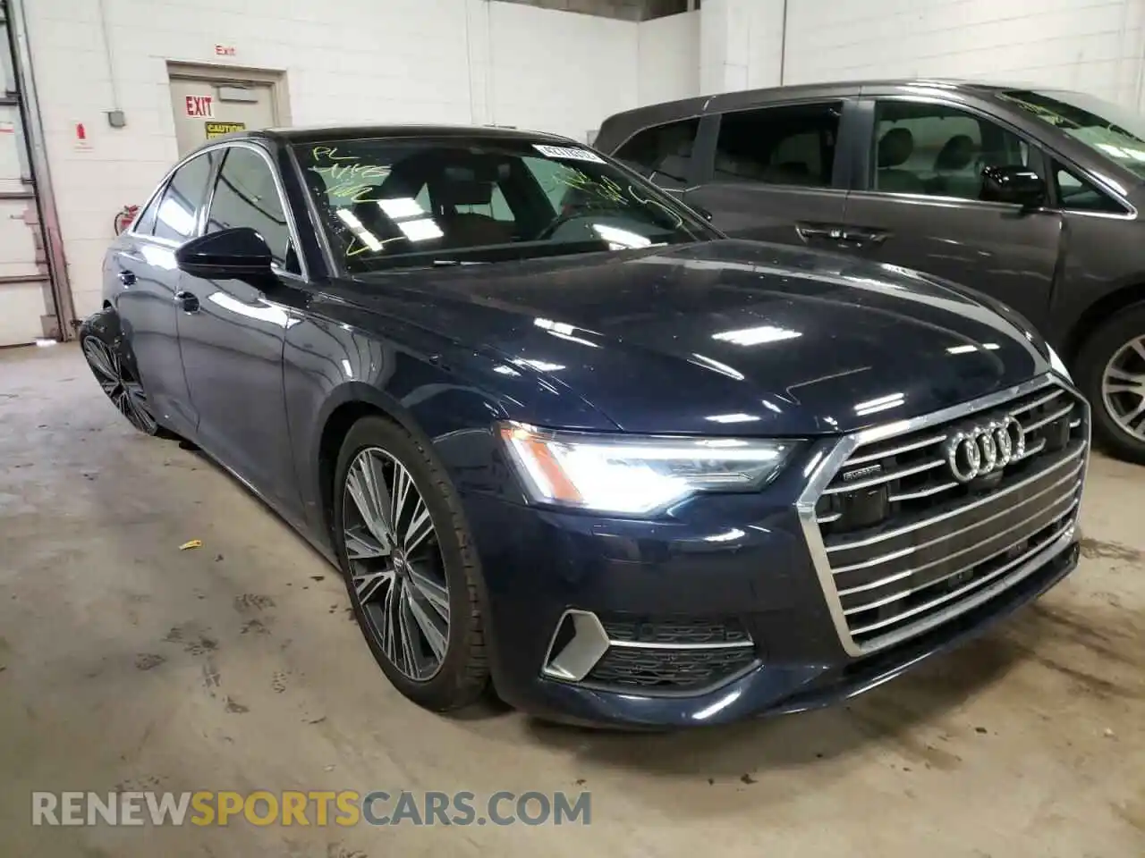 1 Photograph of a damaged car WAUE8AF23LN081268 AUDI A6 2020