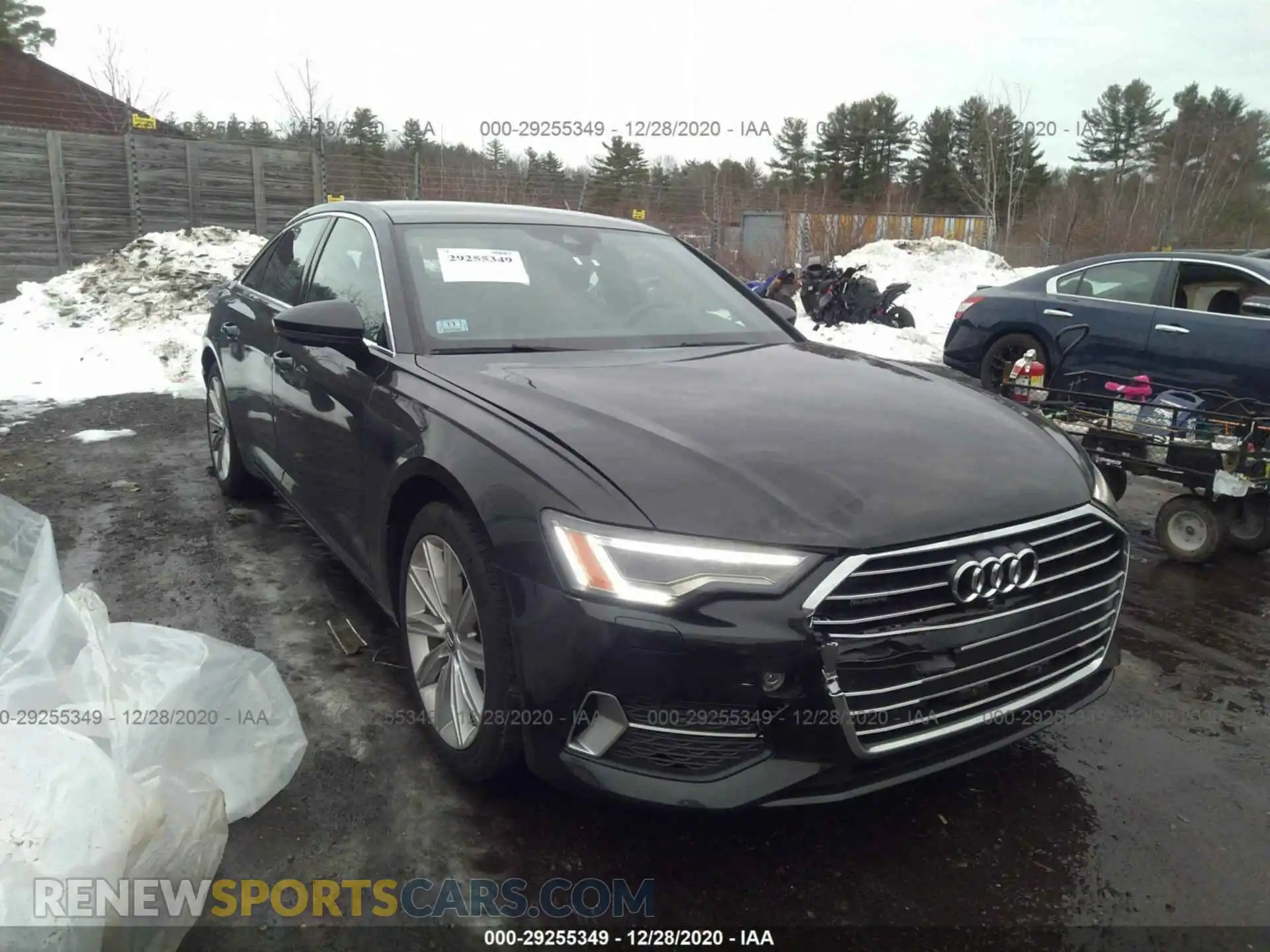 1 Photograph of a damaged car WAUE8AF2XLN003926 AUDI A6 2020