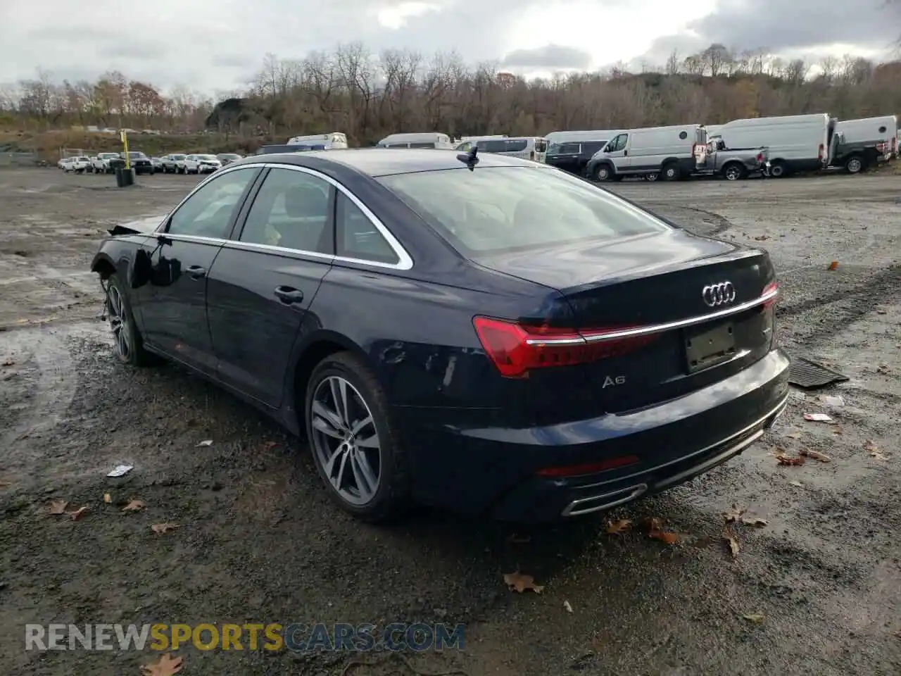 3 Photograph of a damaged car WAUK2AF23LN080836 AUDI A6 2020