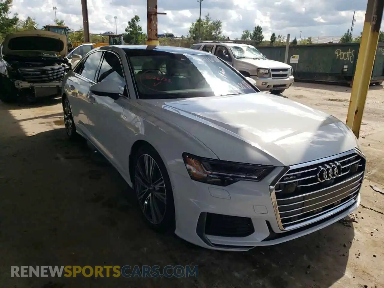 1 Photograph of a damaged car WAUM2AF26LN068611 AUDI A6 2020