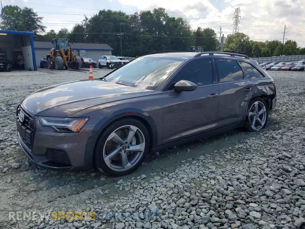 1 Photograph of a damaged car WAU92BF27MN076052 AUDI A6 2021