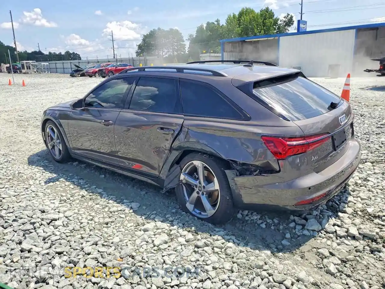 2 Photograph of a damaged car WAU92BF27MN076052 AUDI A6 2021